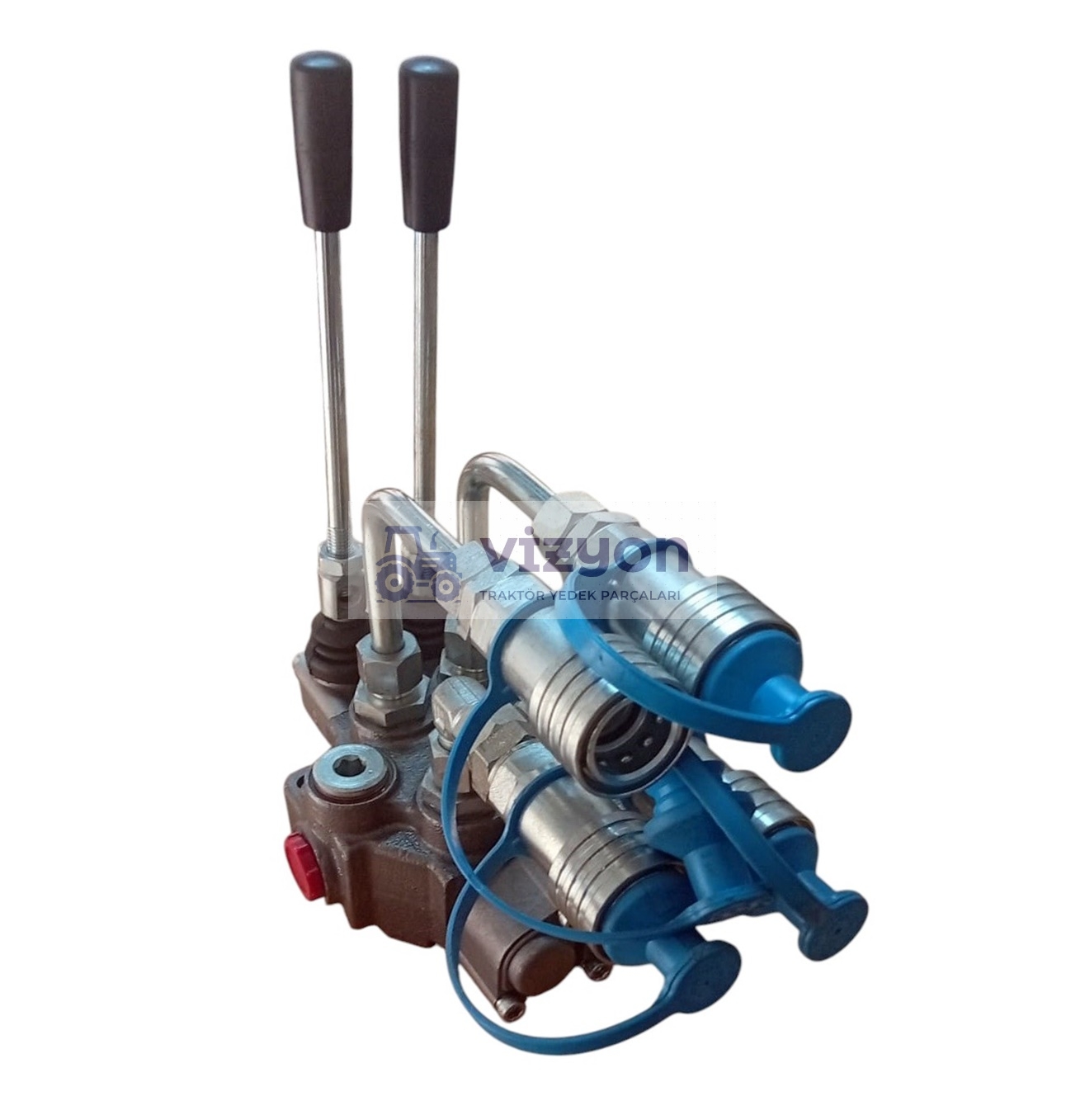 FİAT-NEWHOLLAND TRAKTÖR DAMPER VALFİ ( 4 ÇIKIŞ + 2 KOLLU )