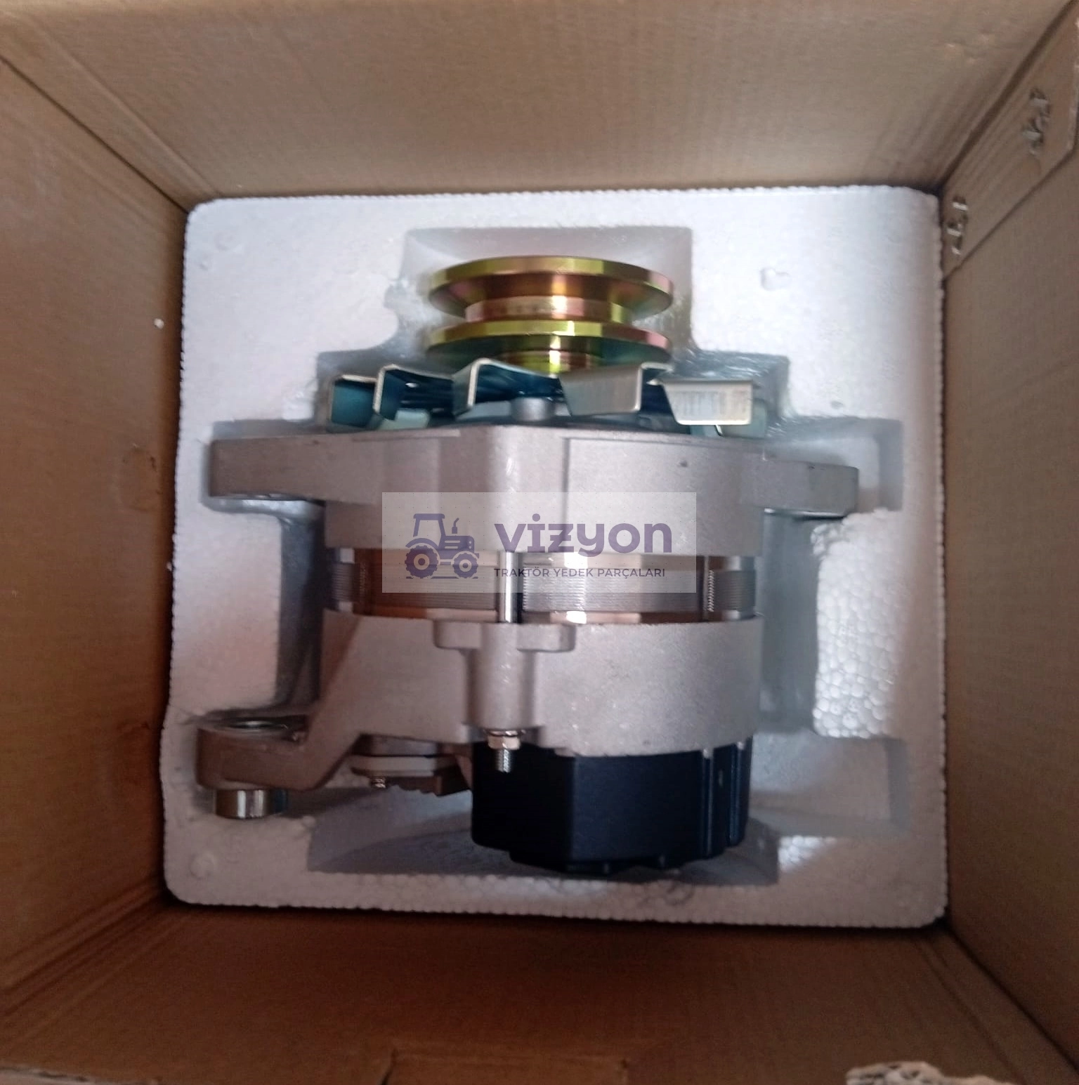 FİAT-STEYR TRAKTÖR ŞARJ DİNAMOSU ALTERNATÖR MAKO TİP ( 12V - 75 AMP )