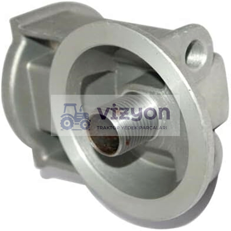 MASSEY 135-240 YAĞ FİLTRE ÜST KAPAĞI ( FİLTRE BAŞLIĞI )