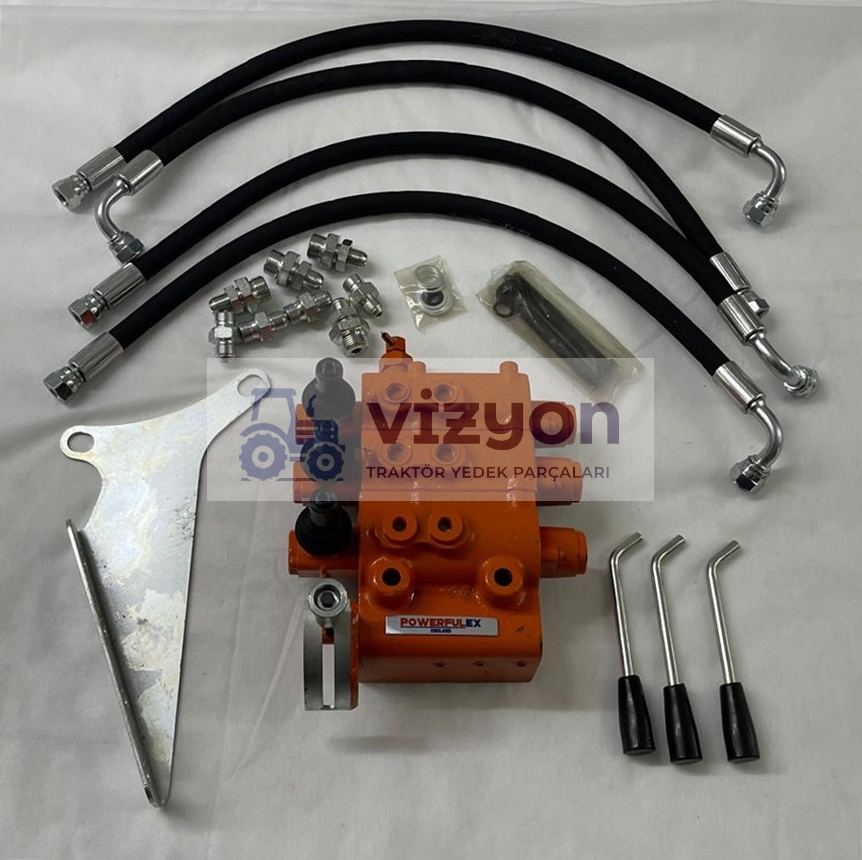 MASSEY TRAKTÖR HİDROLİK DAMPER VALFİ 4 ÇIKIŞ + HİDROLİK