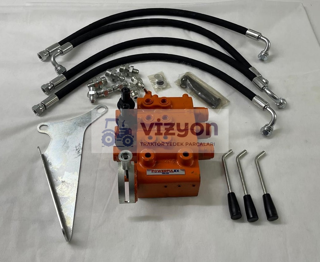MASSEY TRAKTÖR HİDROLİK DAMPER VALFİ 4 ÇIKIŞ + HİDROLİK