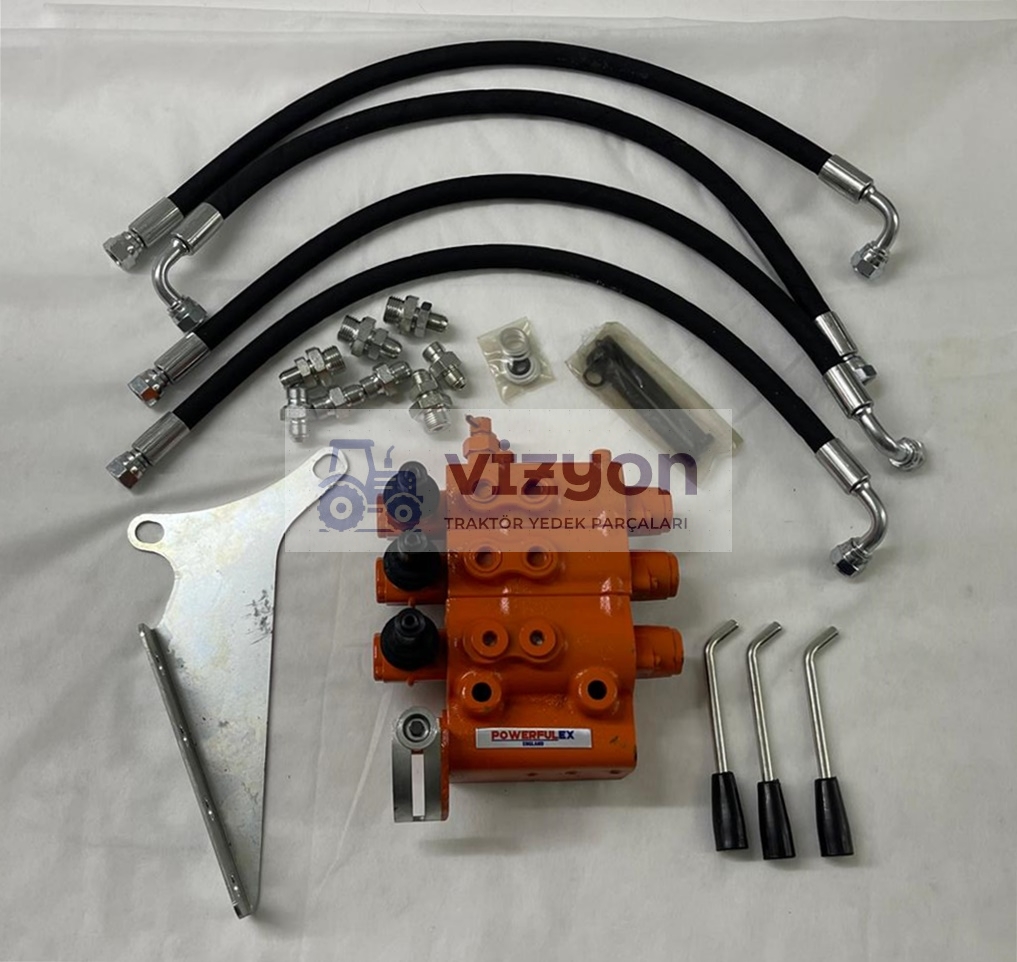 MASSEY TRAKTÖR HİDROLİK DAMPER VALFİ 4 ÇIKIŞ + HİDROLİK