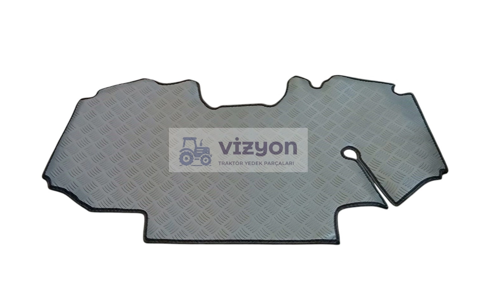 DEUTZ AGROFARM 410-420-430 TRAKTÖR KABİN PASPASI PVC ( GRİ )