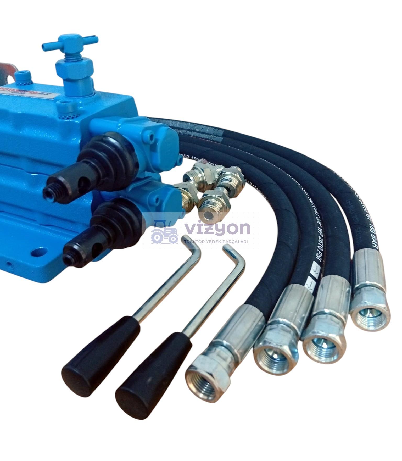 FORD 5000-6600 TRAKTÖR DAMPER VALFİ 4 ÇIKIŞLI