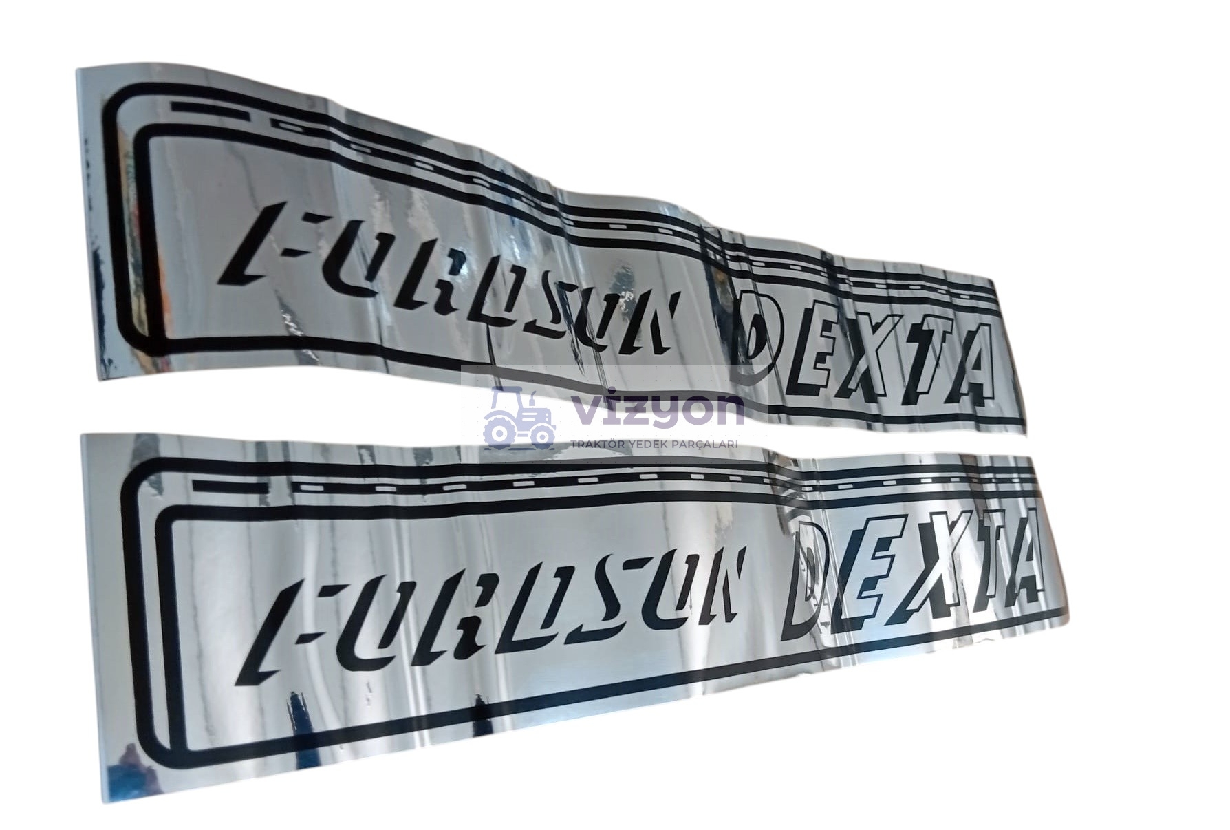 FORDSON DEXTA TRAKTÖR YAN YAZI TAKIMI ( PARLAK )
