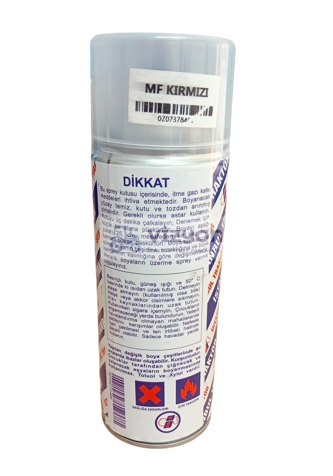 MASSEY FERGUSON TRAKTÖR KAPORTA SPREY BOYA ( ORJİNAL KIRMIZI RENK ) 400 ML