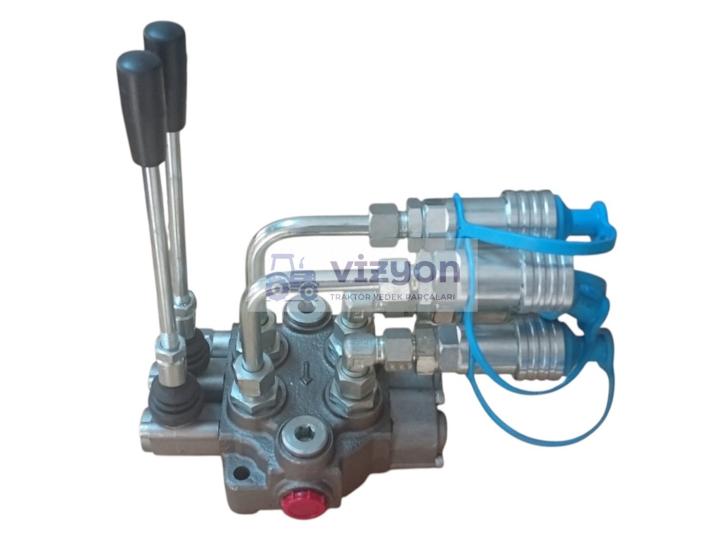 FİAT-NEWHOLLAND TRAKTÖR DAMPER VALFİ ( 4 ÇIKIŞ + 2 KOLLU )