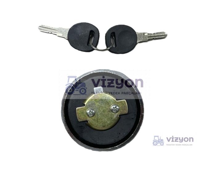FİAT 480-640 TRAKTÖR MAZOT DEPO KAPAĞI (KİLİTLİ )