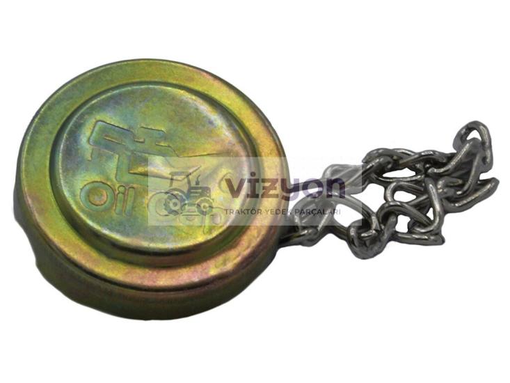 MASSEY 135-285 TRAKTÖR MOTOR YAĞ KAPAĞI ( ZİNCİRLİ )