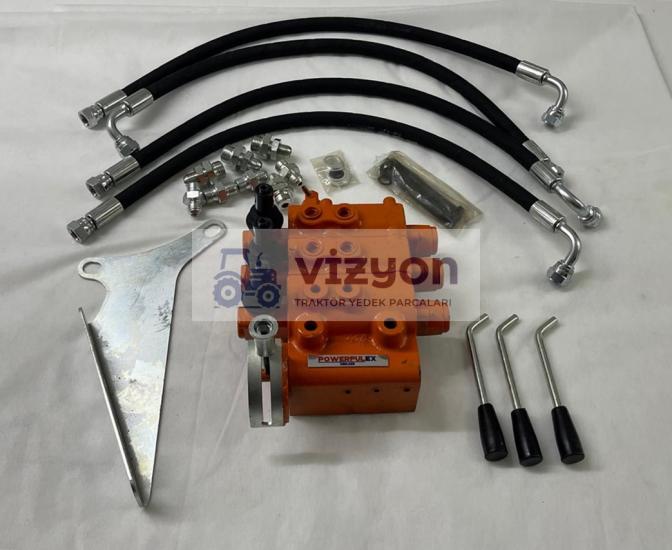 MASSEY TRAKTÖR HİDROLİK DAMPER VALFİ 4 ÇIKIŞ + HİDROLİK