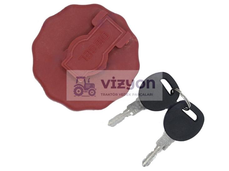 MASSEY 240-285 TRAKTÖR MAZOT DEPO KAPAĞI ( KİLİTLİ )