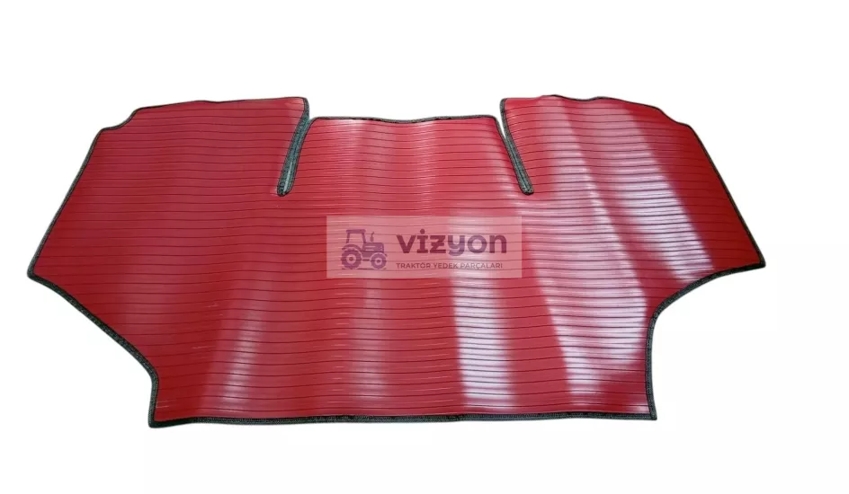 MASSEY FERGUSON 5600 SERİSİ TRAKTÖR KABİN PASPASI PVC KIRMIZI