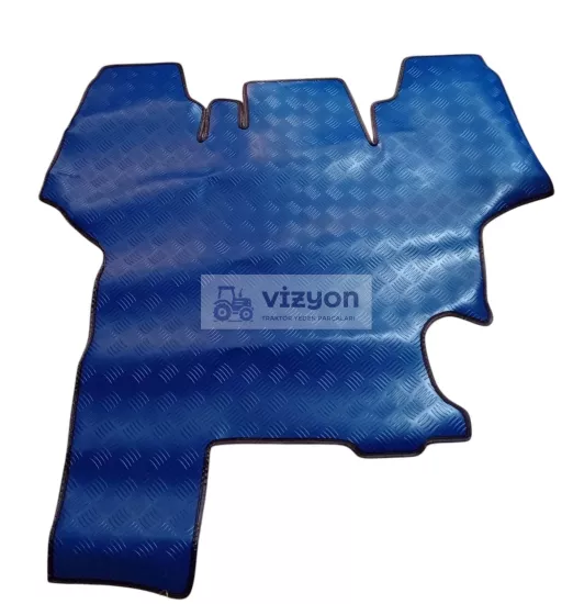 NEWHOLLAND TL90A TRAKTÖR KABİN PASPASI PVC ( MAVİ )
