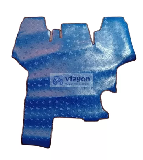 NEWHOLLAND TL90A TRAKTÖR KABİN PASPASI PVC ( MAVİ )
